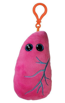 Giant Microbes Lung Keyring - Planet Microbe