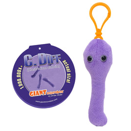 Giant Microbes C. Diff Keyring