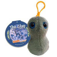 Giant Microbes Clap Gonorrhoea Keyring