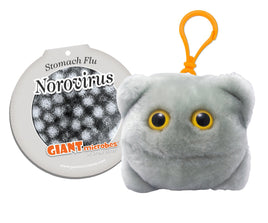 Giant Microbes Norovirus Keyring - Planet Microbe