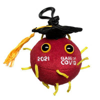 Giant Microbes Graduation 2021 Class Of COVID Key Chain