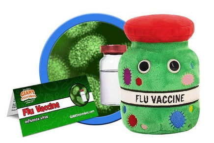 Giant Microbes Original Flu Vaccine - Planet Microbe