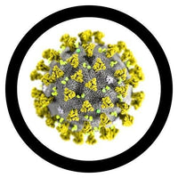 Giant Microbes Coronavirus Covid-19 Keyring - Planet Microbe